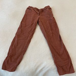 Corduroy pregnancy pants from Hatch